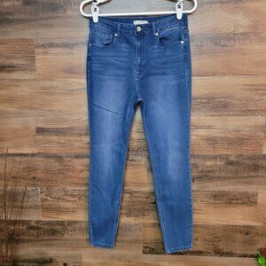 Harper Heritage Jeans Size 29 High Rise Skinny Medium Dark Wash Stretch Denim